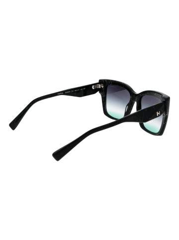 Ana Hickmann Damen Sonnenbrillen Quadrat Schwarz