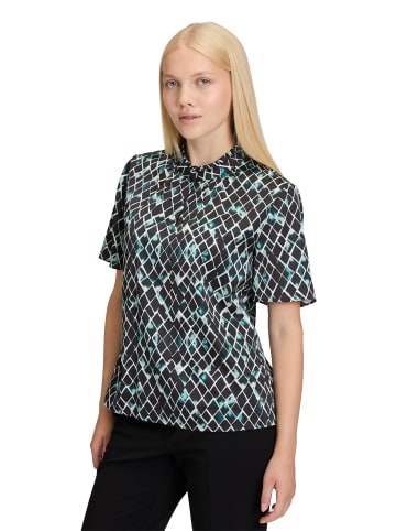 BETTY & CO Blusenshirt in schwarz smaragd - 0001