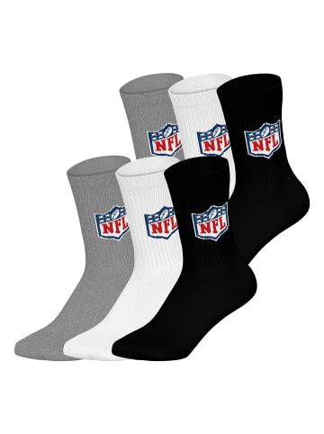 NFL Freizeitsocken NFL Shield Crew in MGR/WHT/BLK