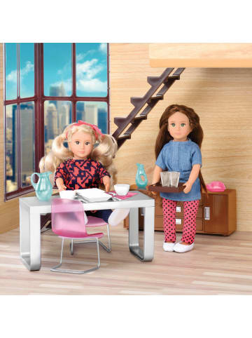 LORI Puppenhaus Puppenhaus Esszimmer-Set ab 3 Jahre in Mehrfarbig