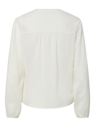 Pieces Bluse in Cloud Dancer