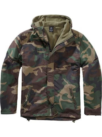 Brandit Jacke "Frontzip Windbreaker" in Camouflage