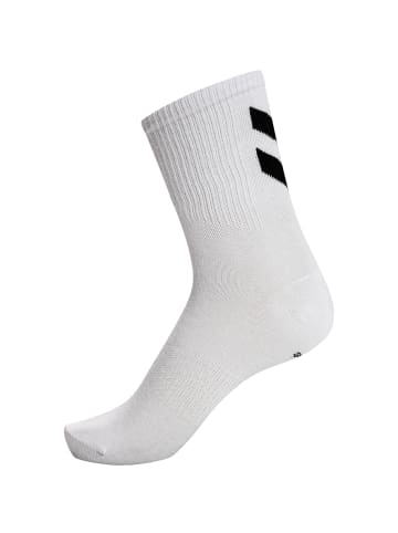 Hummel Crew Socken Hmlchevron Erwachsene in WHITE/WHITE