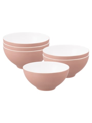 Seltmann Weiden 6er Set Schüsseln Life Fashion in Posh Rose ø 15,5 cm