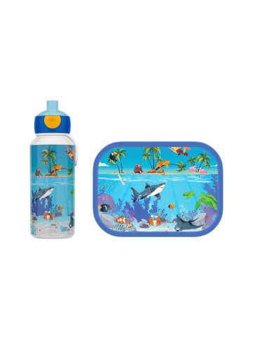 Mepal 2er Set Lunchset Campus in Tropical Ocean