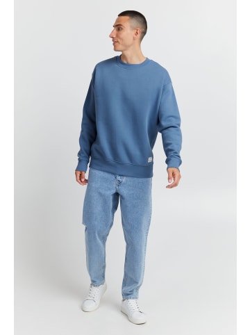 !SOLID Rundhalspullover SDLenz in Blau