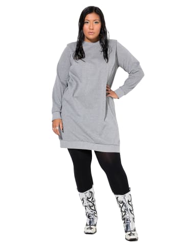 Studio Untold Jerseykleid in grau melange