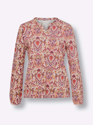 Heine Druck-Shirt in elfenbein-erika-bedruckt