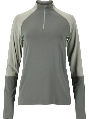 Endurance Langarmshirt Abbye in 3130 Desert Green