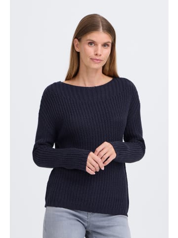 Oxmo Strickpullover OXKanna in Schwarz