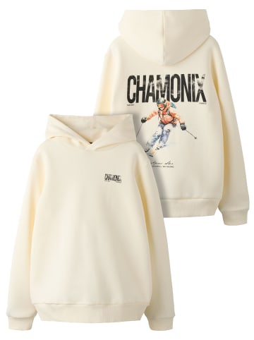 name it Hoodie in Antique White