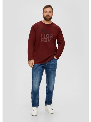 s.Oliver T-Shirt langarm in Rot