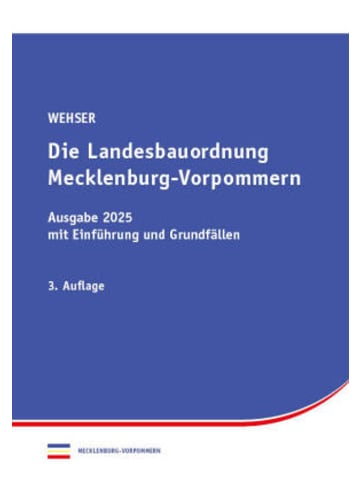 Saxonia Verlag Buch - Landesbauordnung Mecklenburg-Vorpommern