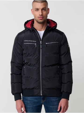 KOROSHI Gesteppte Jacke. in SCHWARZ