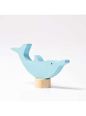Grimm's Steckfigur Delphin ab 1 Jahr in hellblau