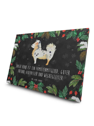 Mr. & Mrs. Panda Tee Adventskalender Hund Australien Shepherd mi... in Kreidetafel