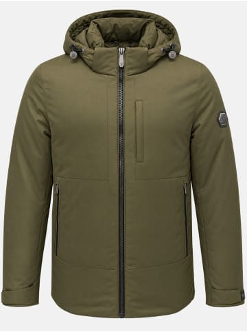 Tazzio Winterjacke "A824" - mit Kapuze - in Khaki
