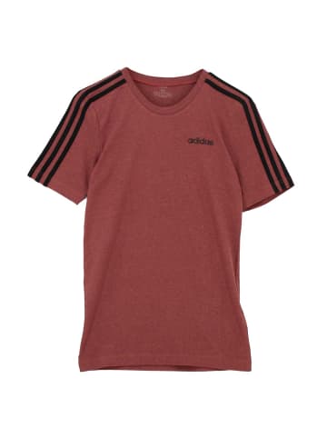 adidas Shirt Essentials 3 Stripes Tee in Rot