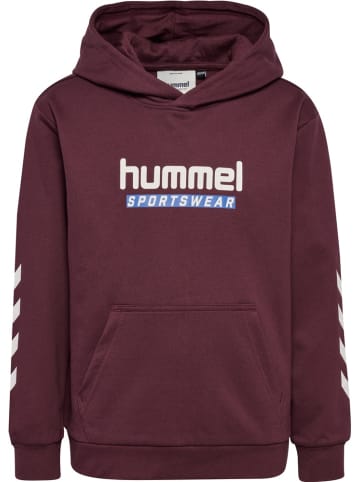 Hummel Kinder Hoodie "Logo Hoodie" in Lila