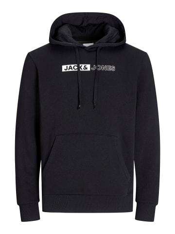 JACK & JONES PLUS Kapuzenpullover in Black