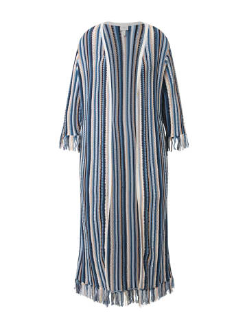 Ulla Popken Strickjacke in denimblau