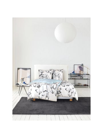 ESPRIT Satin Bettwäsche GRACE in Hellblau