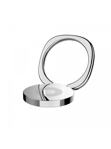 Baseus Ringhalter/Ring mit Standfunktion mit 180°-Drehfunktion in Silber