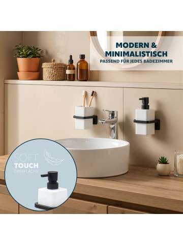 bremermann 2tlg. - Bad-Accessoires -Set SAVONA Softtouch, eckig