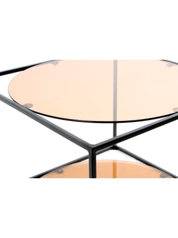 Kayoom Beistelltisch Cody 110 in terra - schwarz