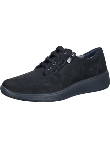 Comfortabel Schnürschuhe in schwarz
