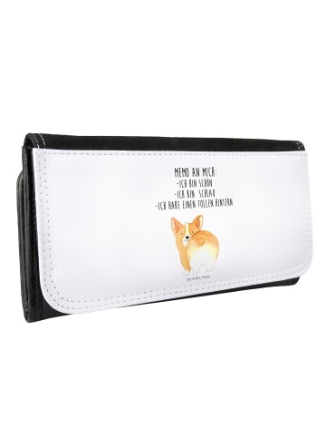 Mr. & Mrs. Panda Damen Geldbörse Corgi Po mit Spruch in Weiß