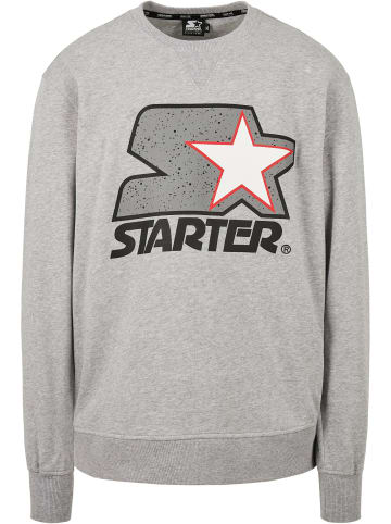 STARTER Rundhalsausschnitt in heather grey