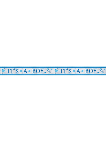 amscan Babyparty-Set It's a Boy 47-teilig Gender Reveal Party in blau
