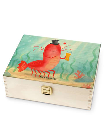 Mr. & Mrs. Panda Teebeutel Aufbewahrung Hummer Weizen Design ohn... in Weiß