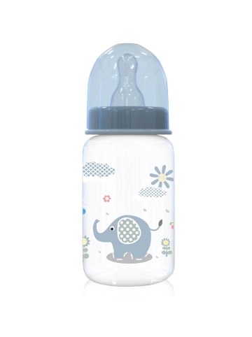 BABY CARE Babyflasche Simple 125ml Tiere in blau