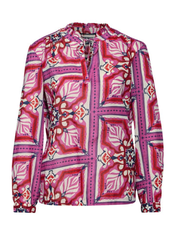 Street One Print Tunika Bluse in Rosa