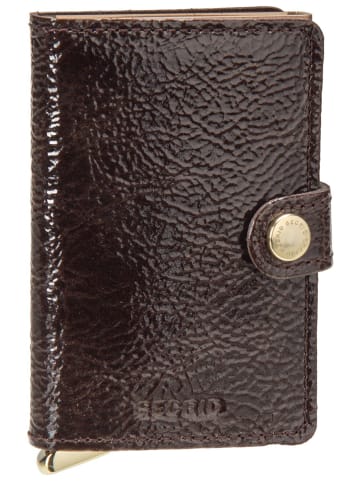Secrid Geldbörse Miniwallet Naplak in Mahogany+