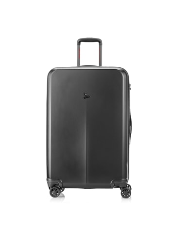 Pack Easy Genius 4 Rollen Trolley L 76 cm mit Dehnfalte in schwarz