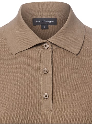 Franco Callegari Poloshirt in taupe - 0007
