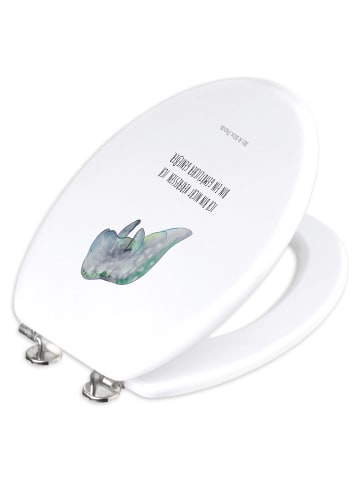 Mr. & Mrs. Panda Klobrille Seekuh Chillen mit Spruch in Weiß