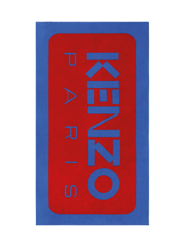 KENZO Home Strandhandtuch Klabel Strandtuch in BLAU