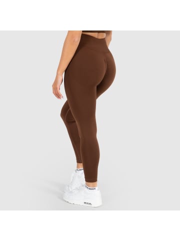 SMILODOX Leggings Amaze Scrunch Pro in Braun