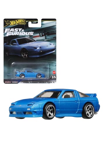 Hot Wheels 1996 Nissan 180SX Type X HCR62 | Hot Wheels Auto Fast & Furious