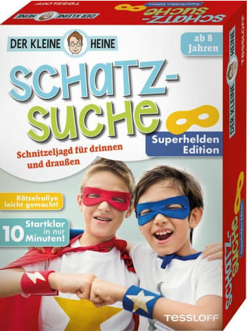 Tessloff Der kleine Heine. Schatzsuche. Superhelden Edition. Schnitzeljagd für drinnen...