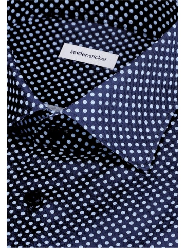 Seidensticker Business Hemd Shaped in Dunkelblau