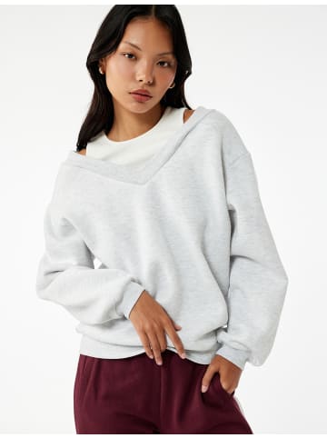 KOTON SWEATSHIRTS in Grau Melange