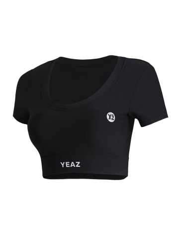 YEAZ CLUB LEVEL SHORT TOP in schwarz