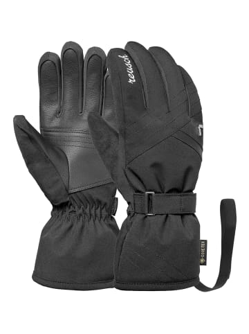 Reusch Fingerhandschuhe Alba in 7702 black / silver