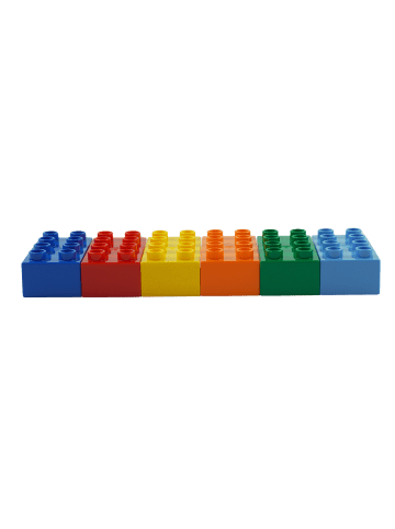 LEGO DUPLO® 2x2, 2x4 Bausteine 3437 3011 50x Teile - ab 18 Monaten in multicolored