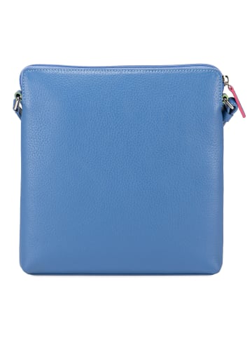 MYWALIT Milano Umhängetasche Leder 24 cm pitch blue